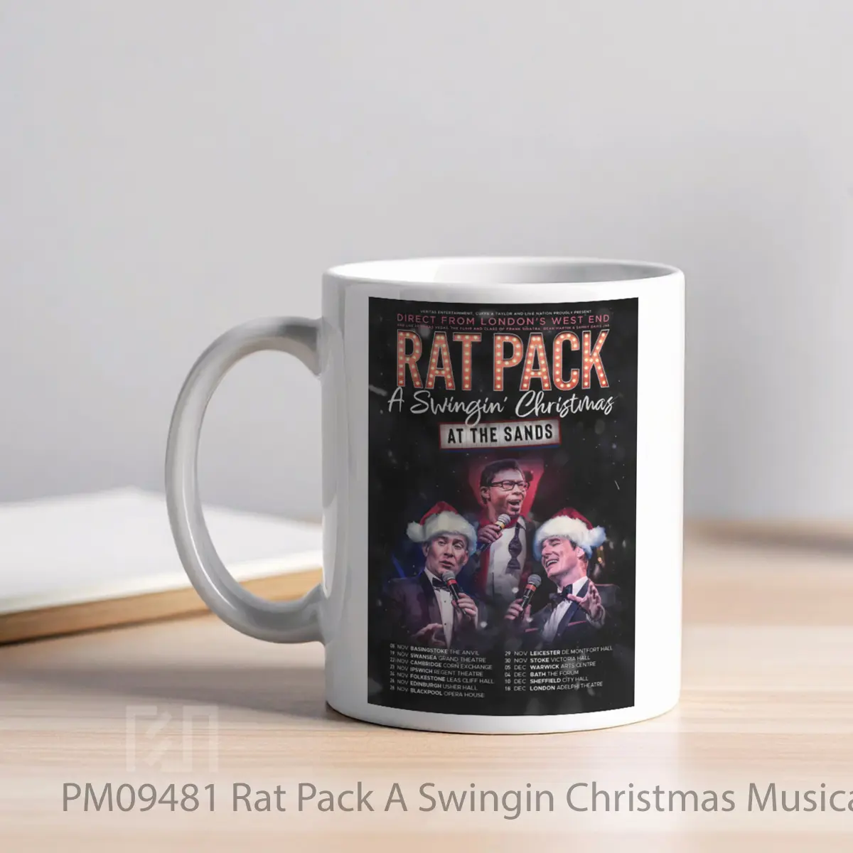Mug Rat Pack A Swingin Christmas Musical Tour West En MPM09481 - All-side / Desain