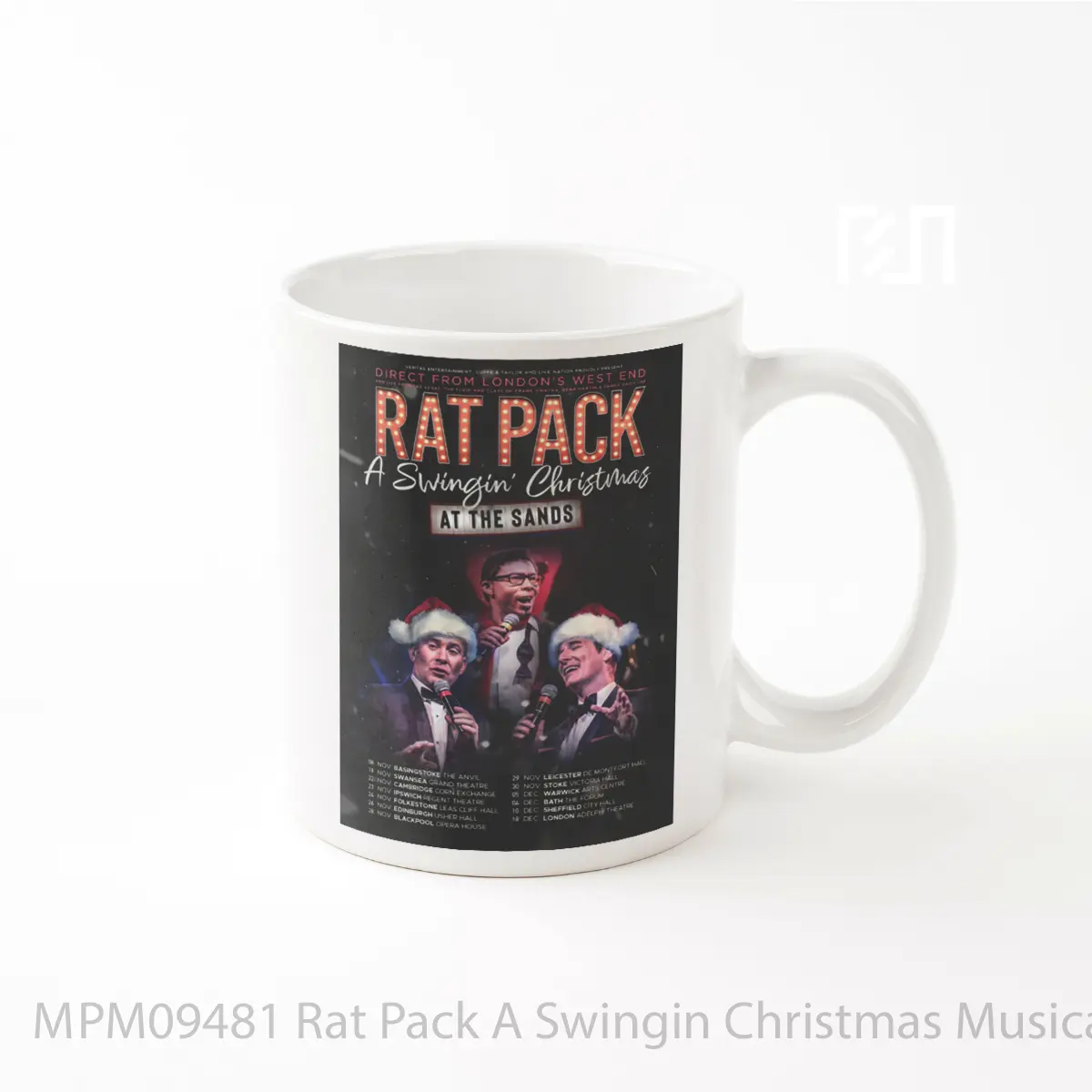 Mug Rat Pack A Swingin Christmas Musical Tour West En MPM09481