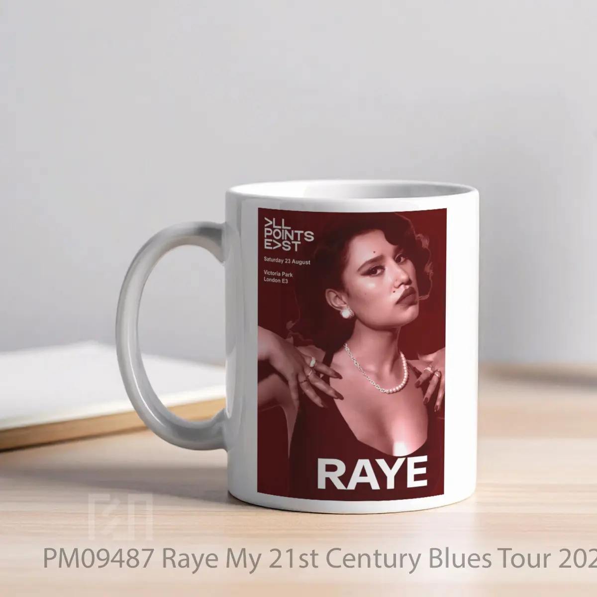Mug Raye My 21st Century Blues Tour 2025 All Points East MPM09487 - All-side / Desain