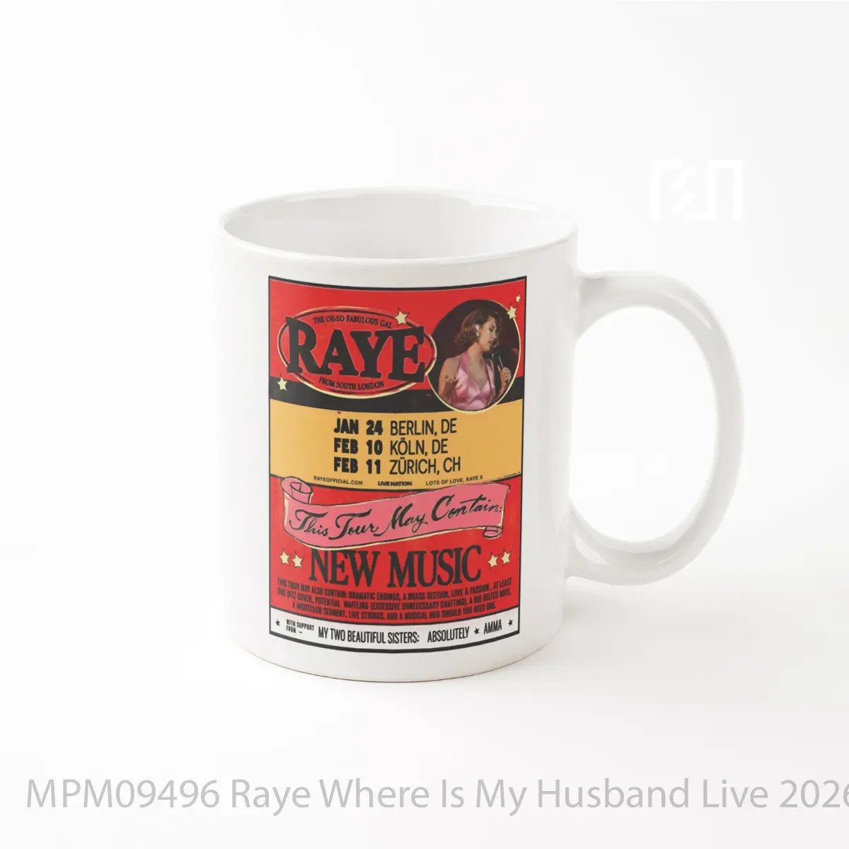 Mug Raye Where Is My Husband Live 2026 Tour Belfast MPM09496