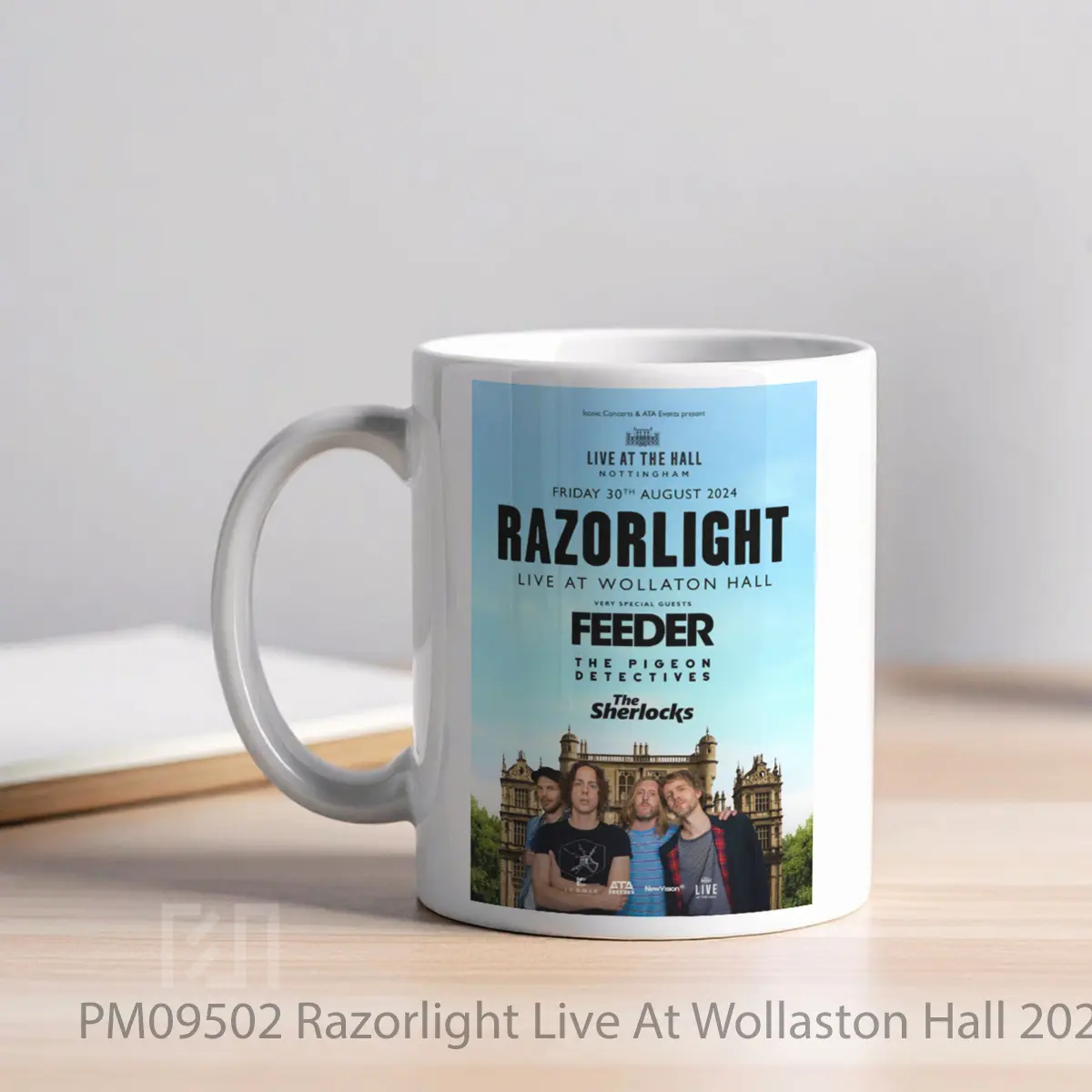 Mug Razorlight Live At Wollaston Hall 2024 MPM09502 - All-side / Desain