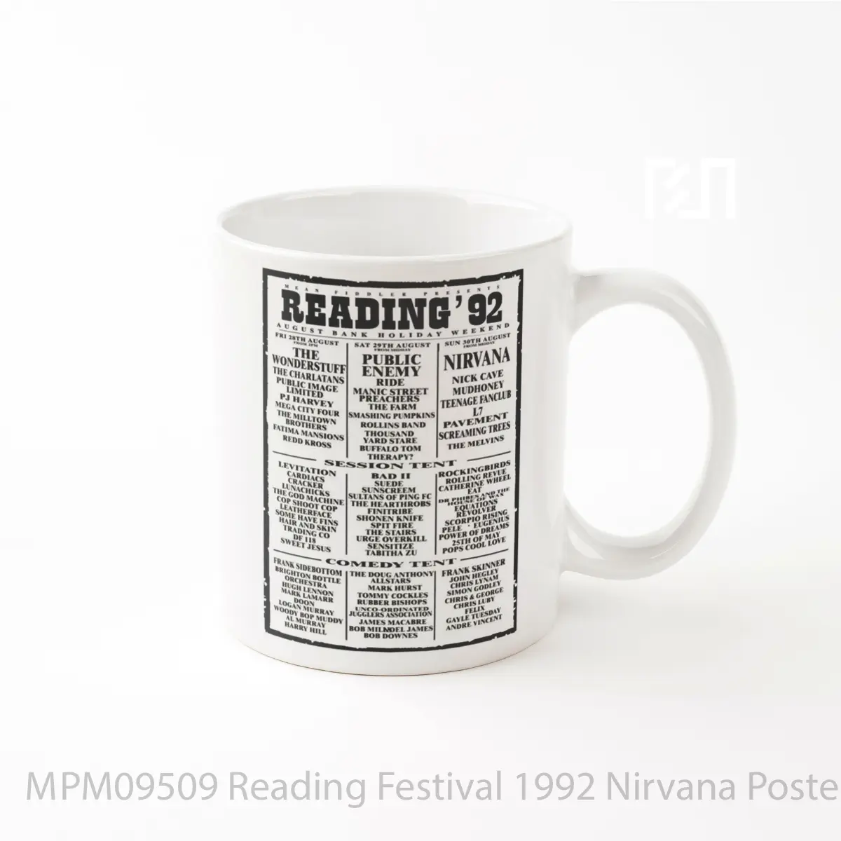Mug Reading Festival 1992 Nirvana MPM09509