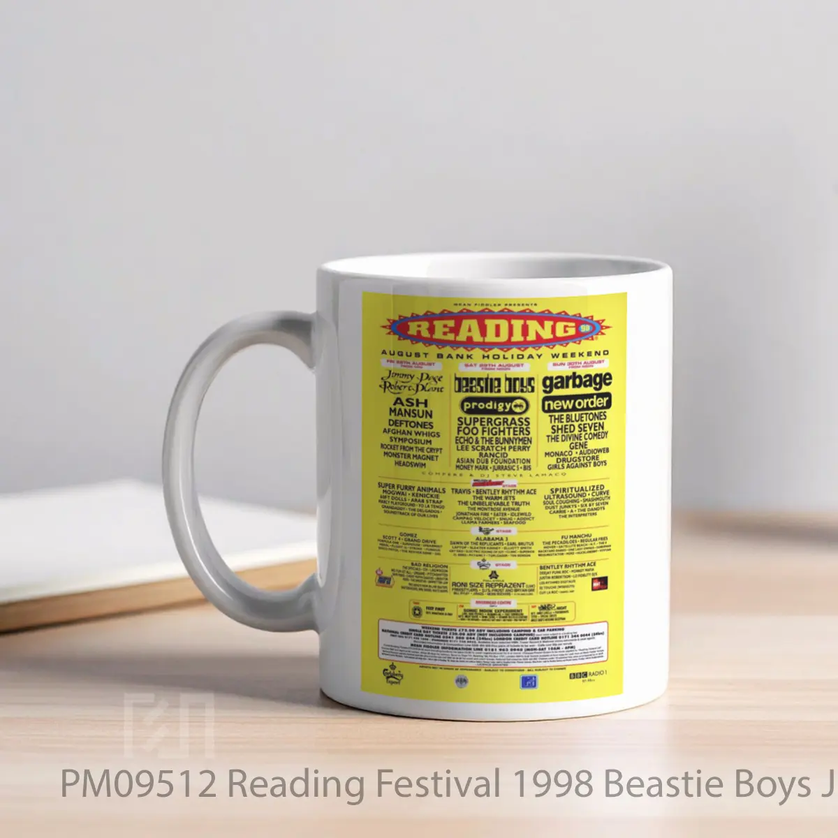 Mug Reading Festival 1998 Beastie Boys Jimmy Page MPM09512 - All-side / Desain