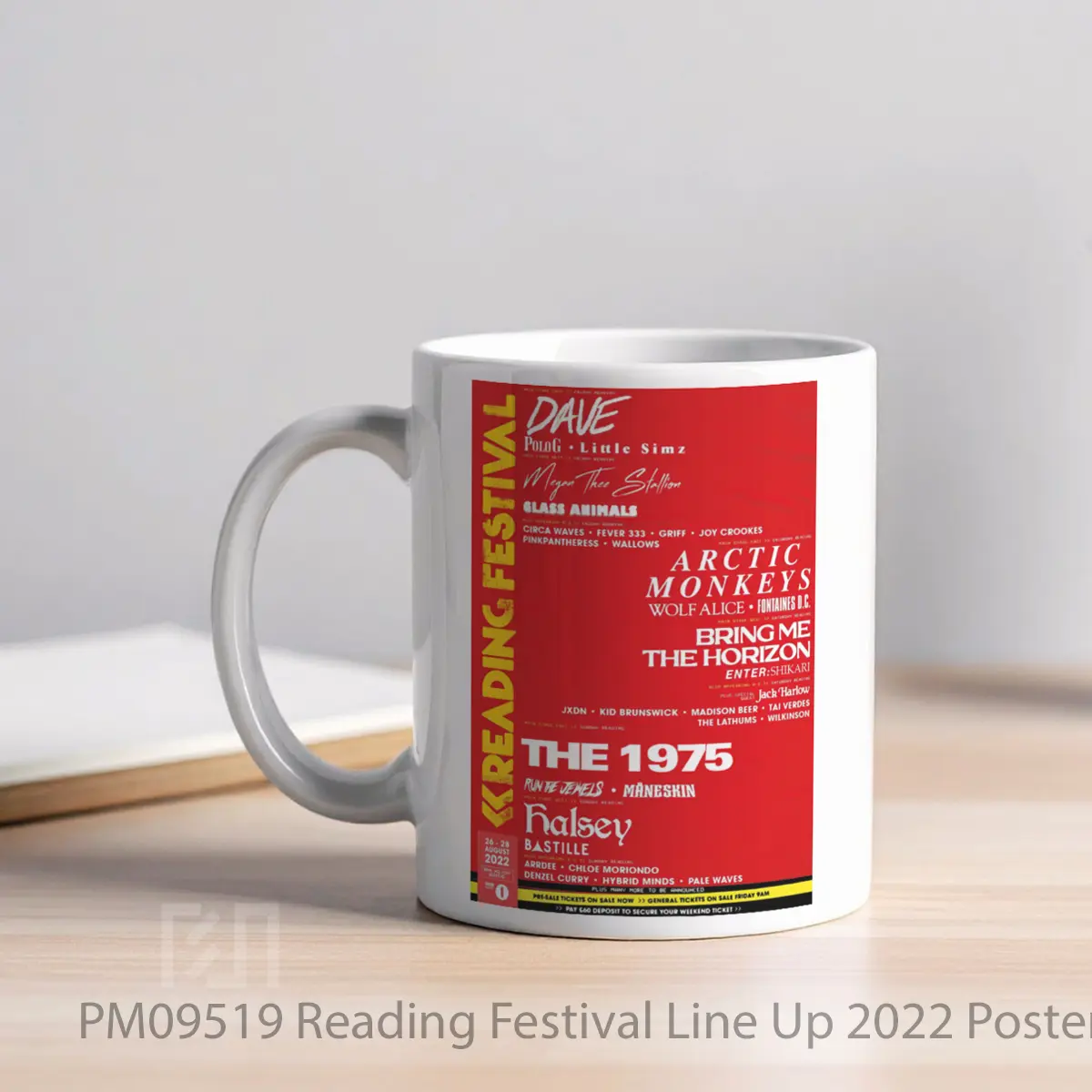 Mug Reading Festival Line Up 2022 MPM09519 - All-side / Desain