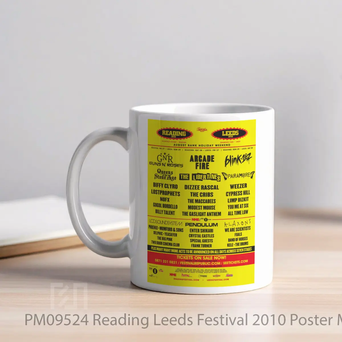 Mug Reading Leeds Festival 2010 MPM09524 - All-side / Desain