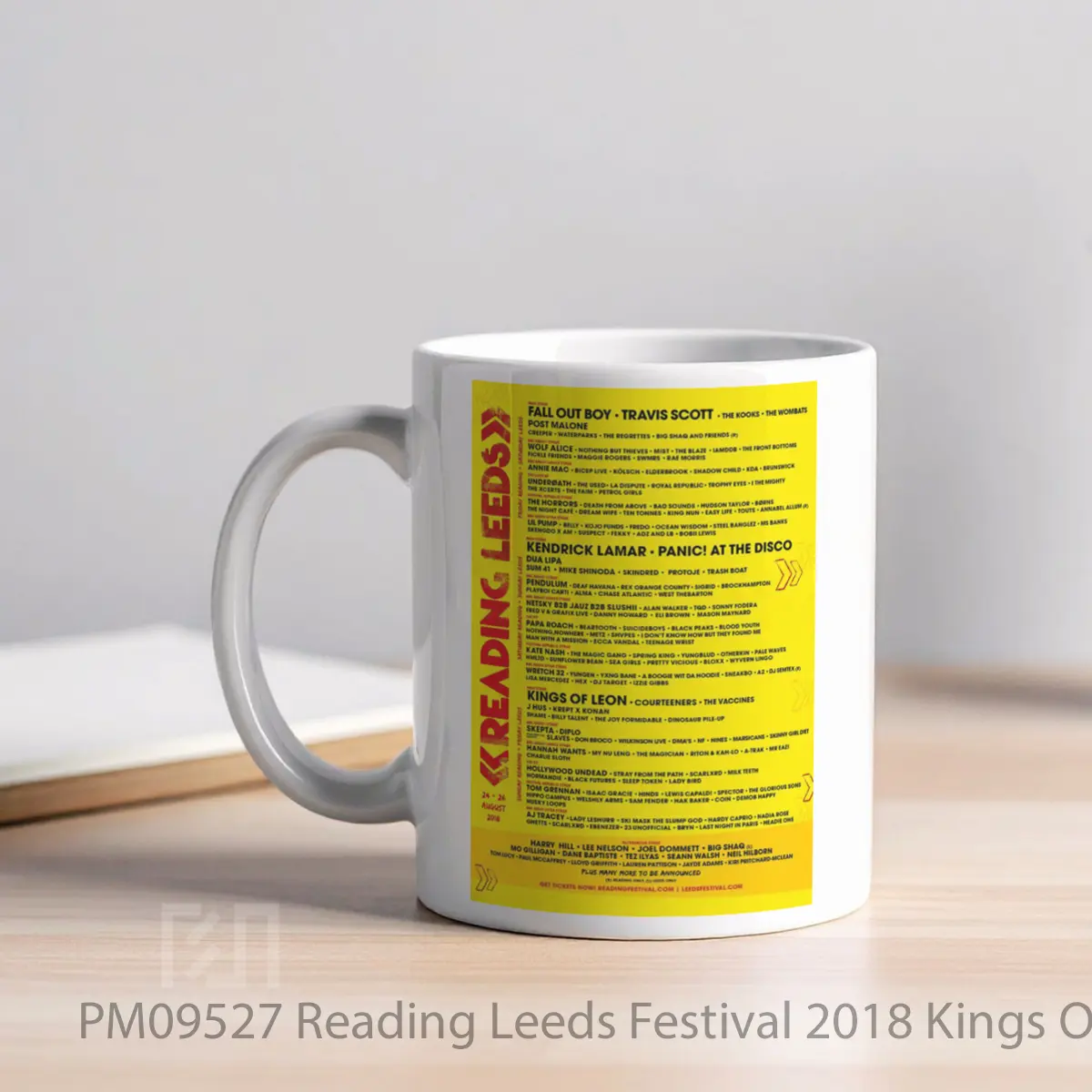 Mug Reading Leeds Festival 2018 Kings Of Leon Fall Out Boy MPM09527 - All-side / Desain
