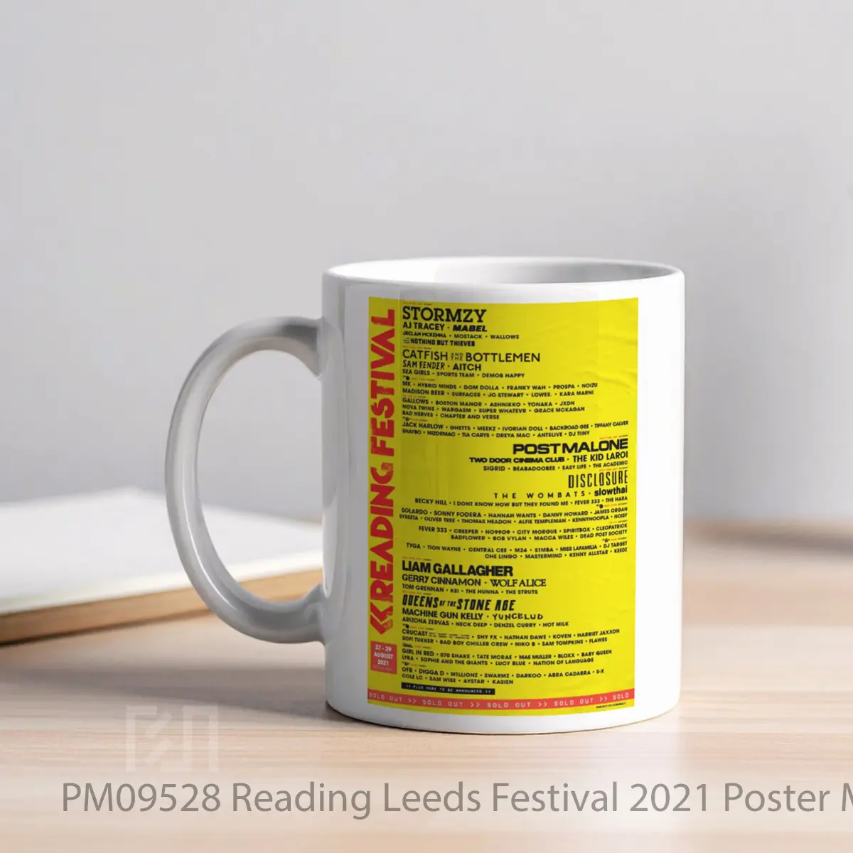 Mug Reading Leeds Festival 2021 MPM09528 - All-side / Desain