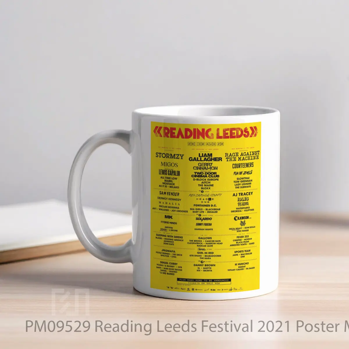 Mug Reading Leeds Festival 2021 MPM09529 - All-side / Desain