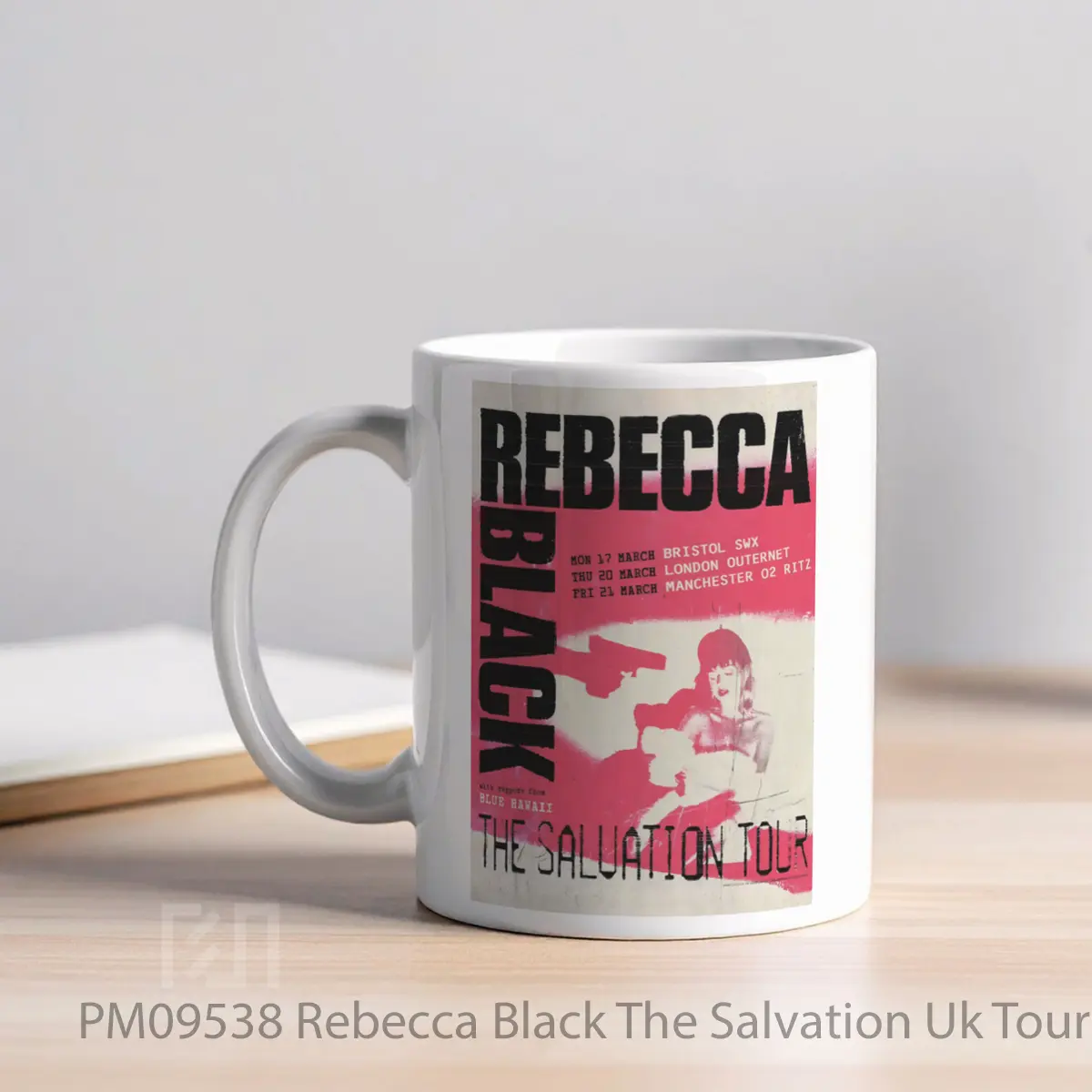 Mug Rebecca Black The Salvation Uk Tour 2025 Bristol More MPM09538 - All-side / Desain