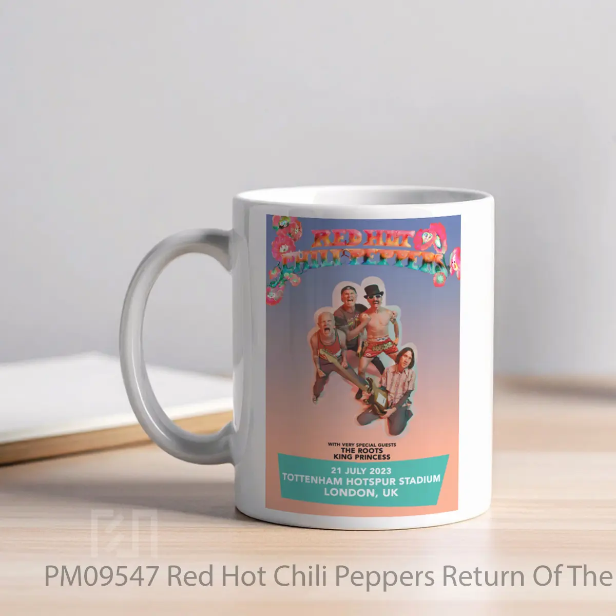 Mug Red Hot Chili Peppers Return Of The Dream Canteen Europe Tour MPM09547 - All-side / Desain