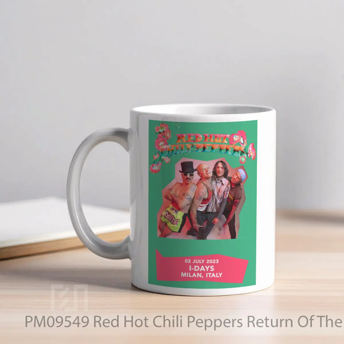 Mug Red Hot Chili Peppers Return Of The Dream Canteen Tour 2023 Milan Italy I Days Festival MPM09549 - All-side / Desain
