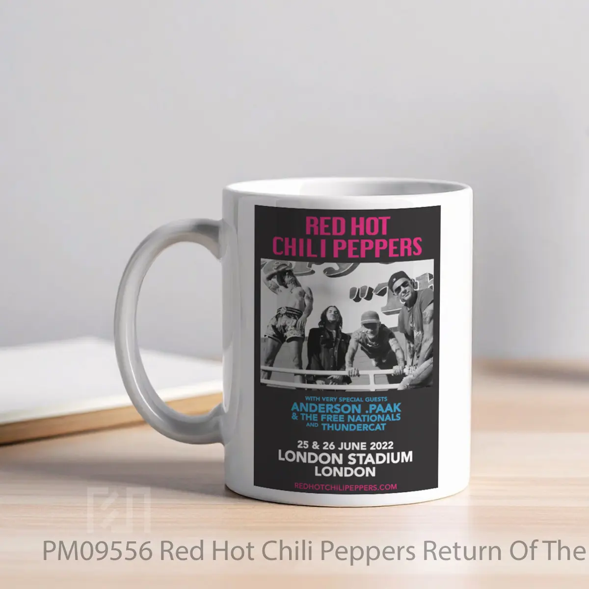 Mug Red Hot Chili Peppers Return Of The Dream Tour 2022 MPM09556 - All-side / Desain