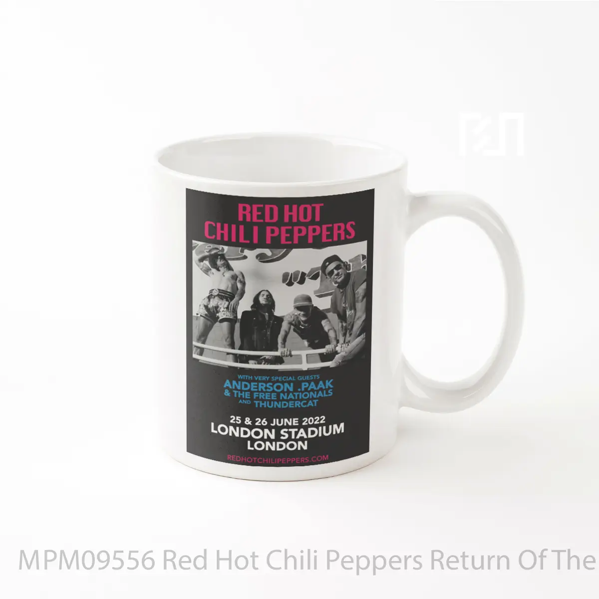 Mug Red Hot Chili Peppers Return Of The Dream Tour 2022 MPM09556