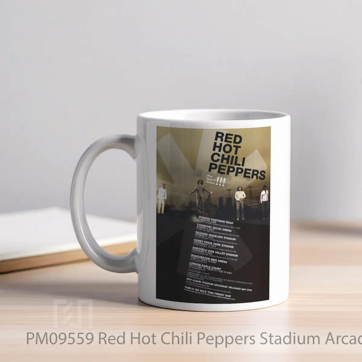 Mug Red Hot Chili Peppers Stadium Arcadium Uk Tour 2006 MPM09559 - All-side / Desain