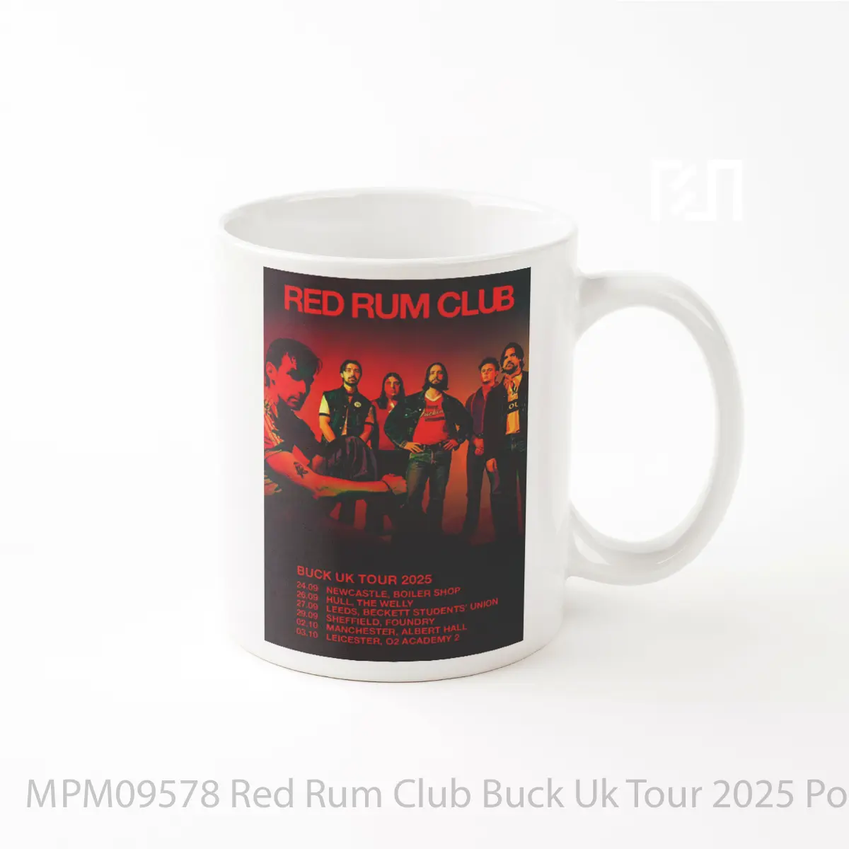 Mug Red Rum Club Buck Uk Tour 2025 MPM09578