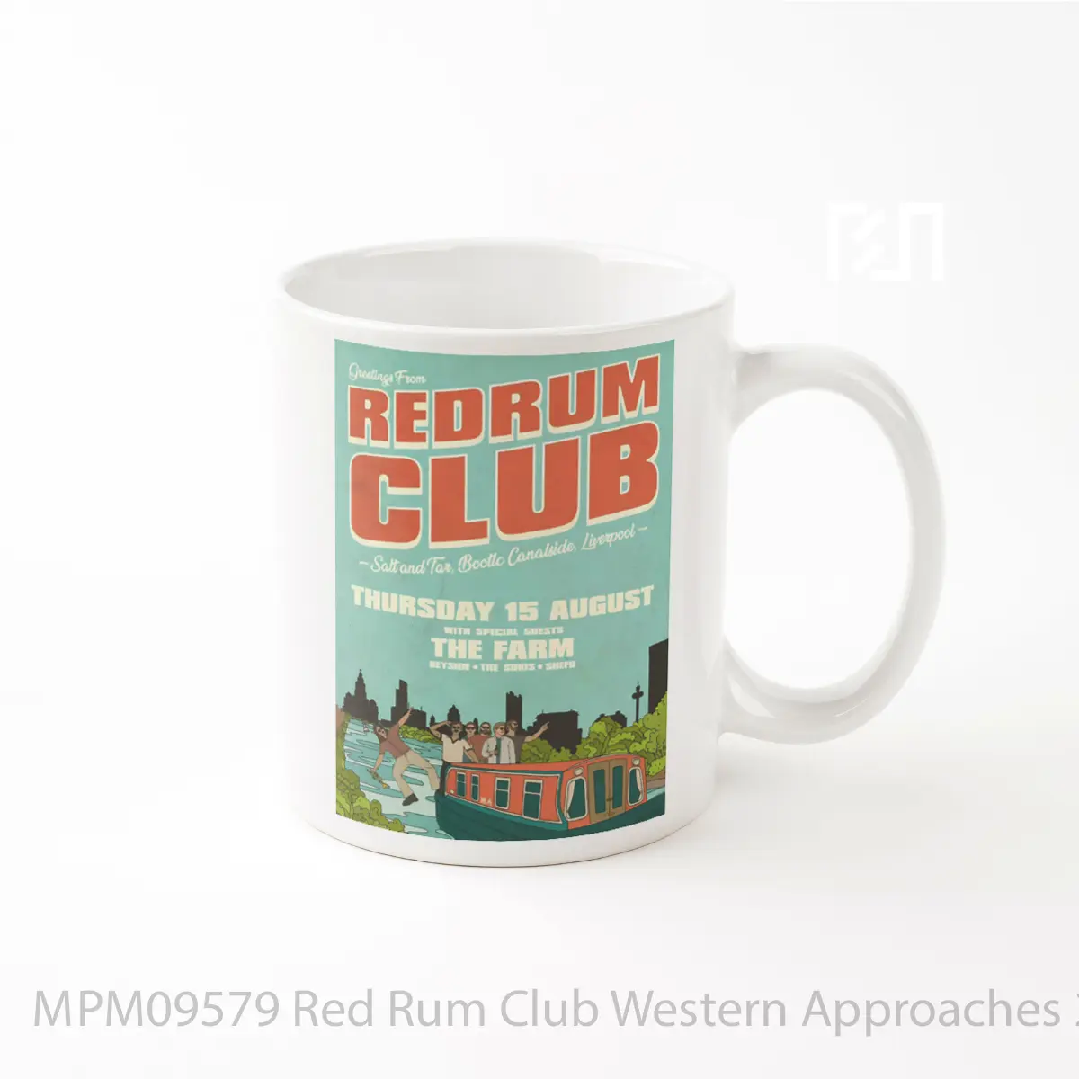 Mug Red Rum Club Western Approaches 2024 Tour Liverpool MPM09579