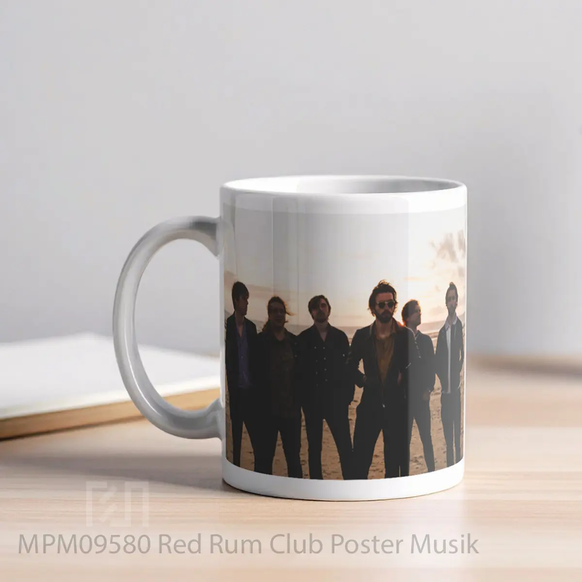 Mug Red Rum Club MPM09580 - All-side / Desain