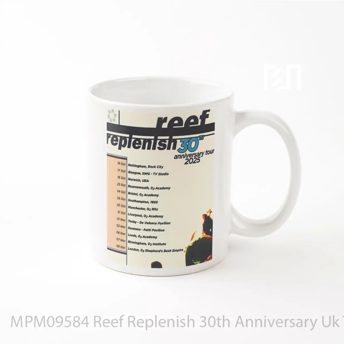 Mug Reef Replenish 30th Anniversary Uk Tour 2025 MPM09584