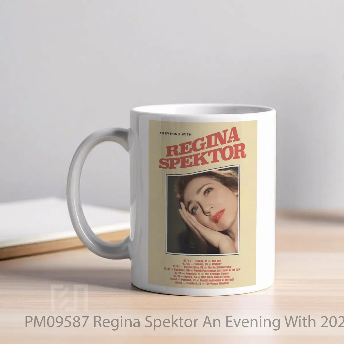Mug Regina Spektor An Evening With 2024 Tour MPM09587 - All-side / Desain