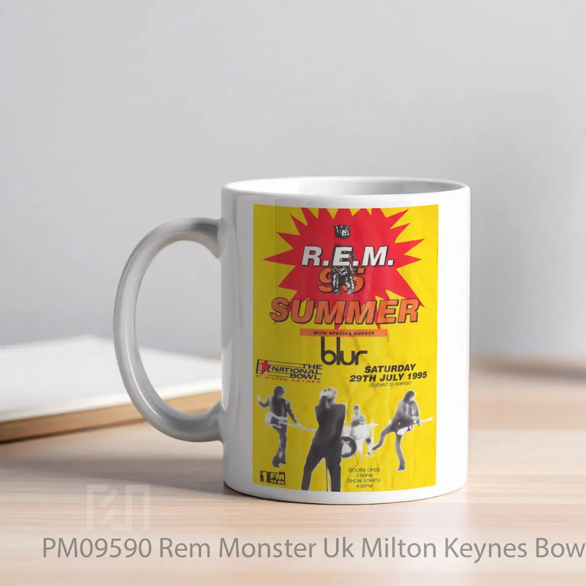 Mug Rem Monster Uk Milton Keynes Bowl 1995 MPM09590 - All-side / Desain