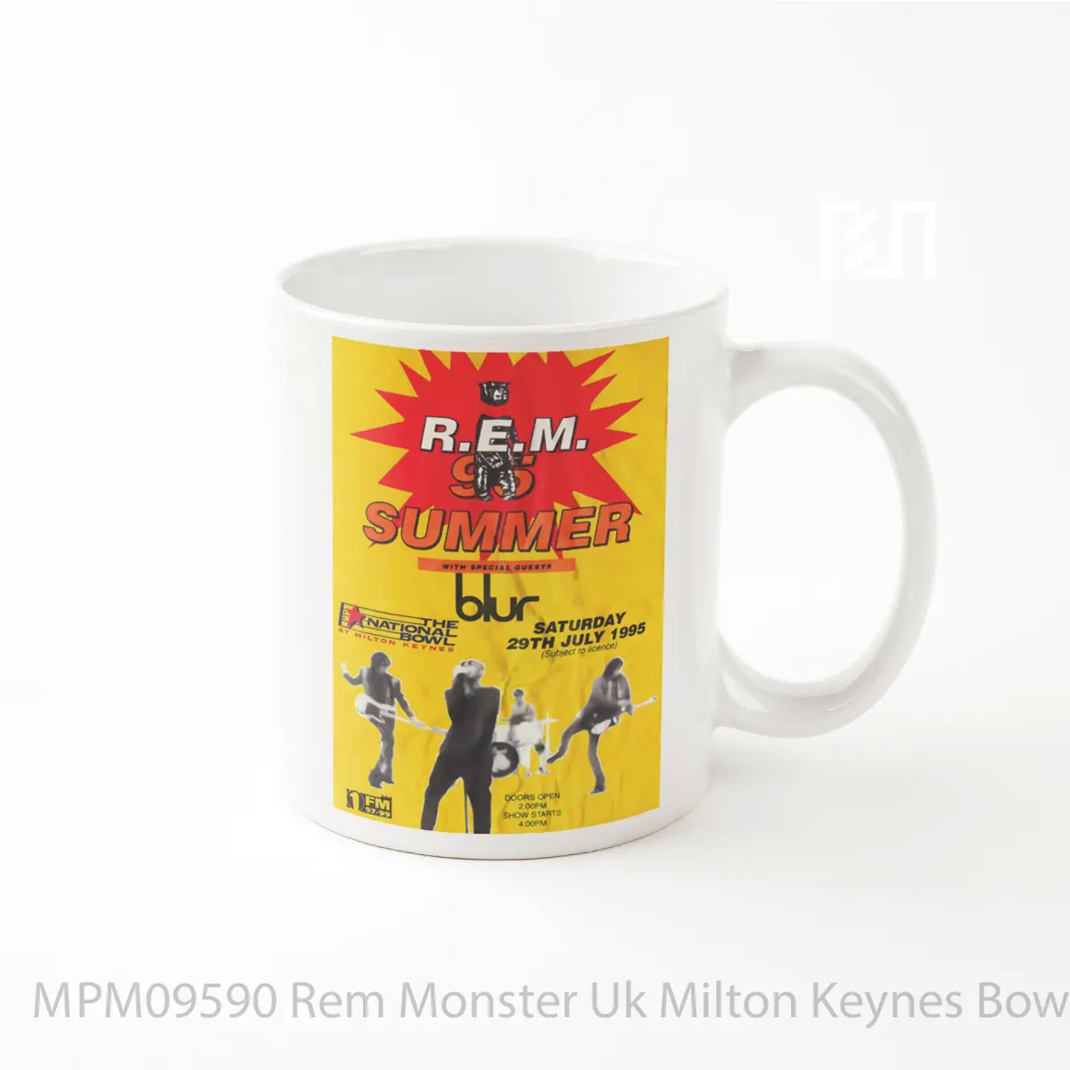 Mug Rem Monster Uk Milton Keynes Bowl 1995 MPM09590