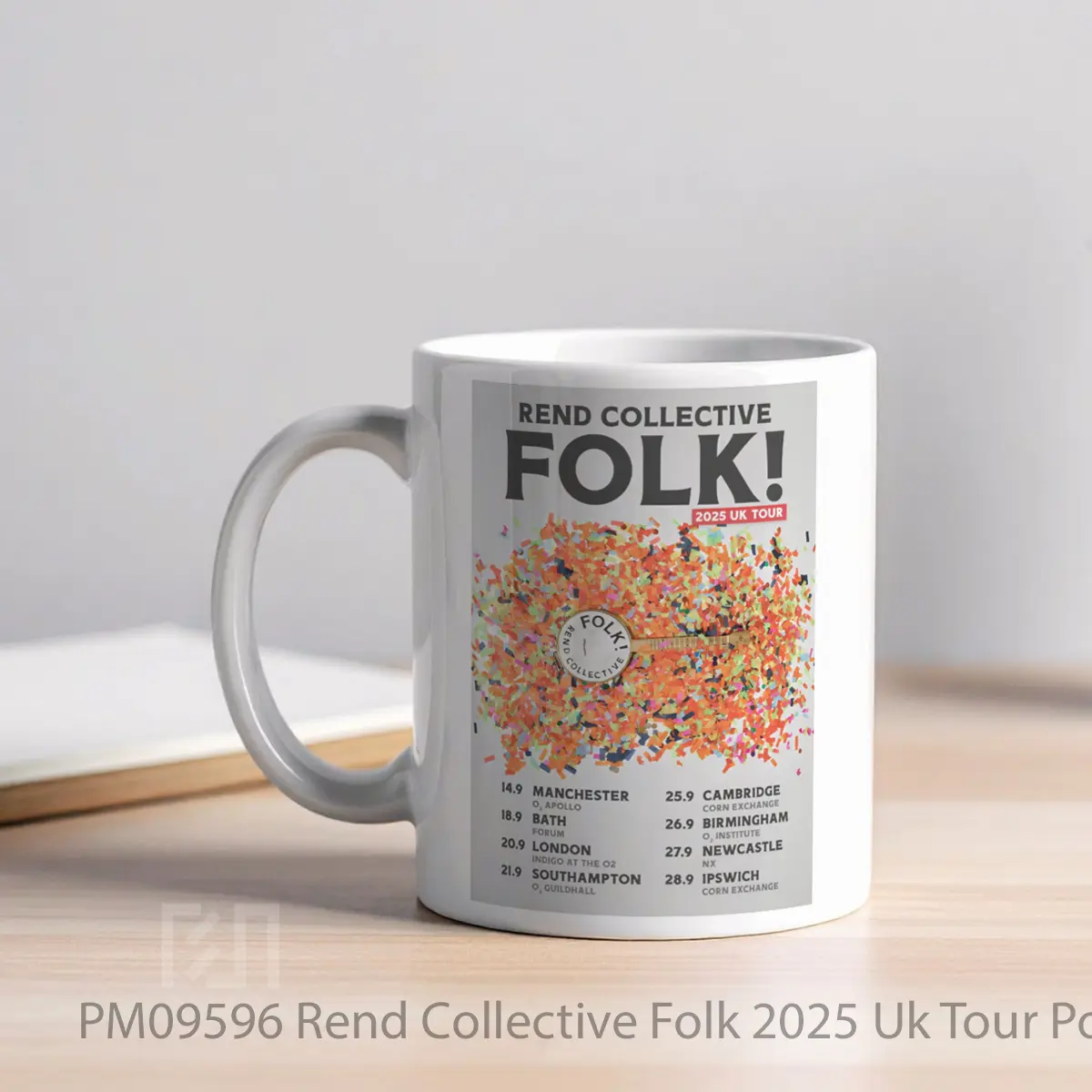 Mug Rend Collective Folk 2025 Uk Tour MPM09596 - All-side / Desain