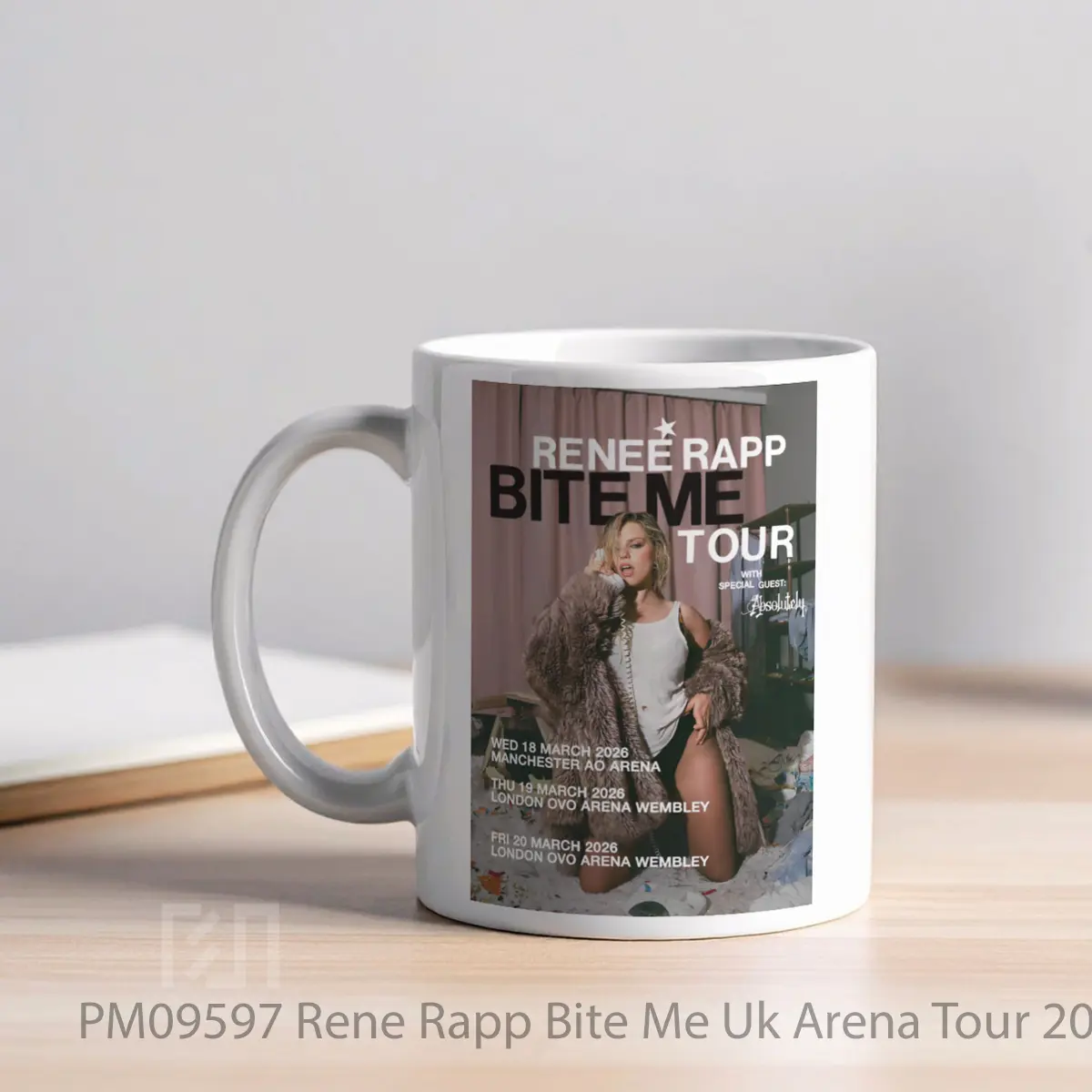 Mug Rene Rapp Bite Me Uk Arena Tour 2026 MPM09597 - All-side / Desain