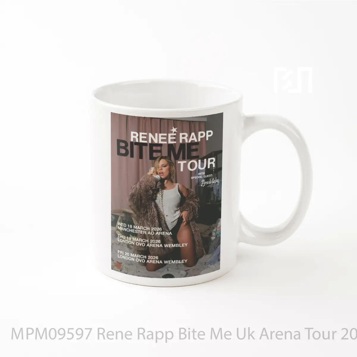 Mug Rene Rapp Bite Me Uk Arena Tour 2026 MPM09597