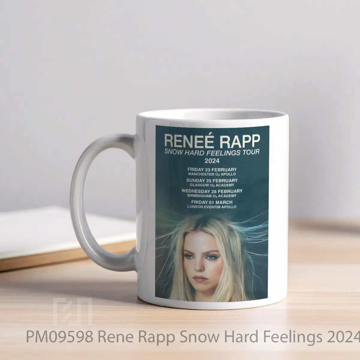 Mug Rene Rapp Snow Hard Feelings 2024 North America T MPM09598 - All-side / Desain