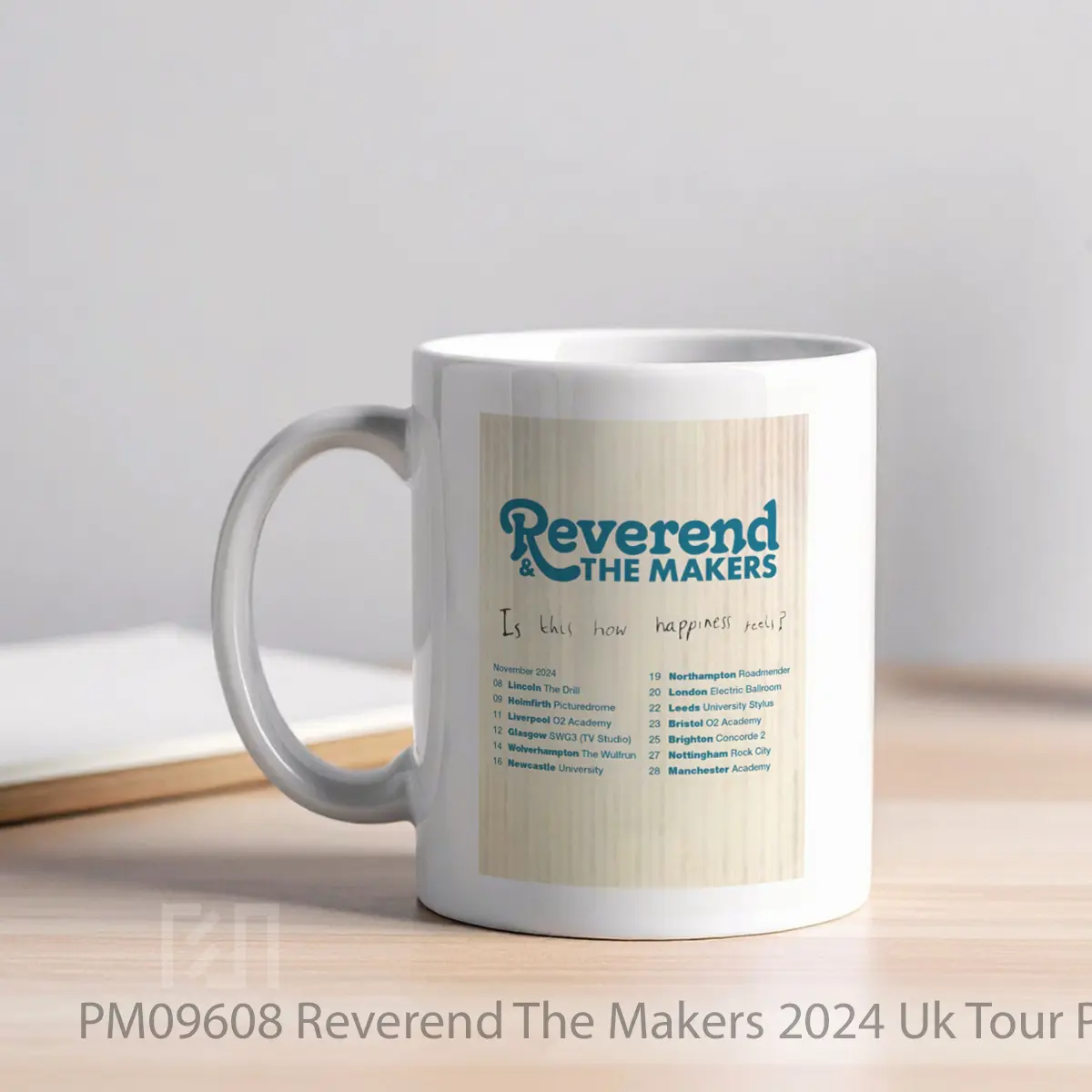 Mug Reverend The Makers 2024 Uk Tour MPM09608 - All-side / Desain