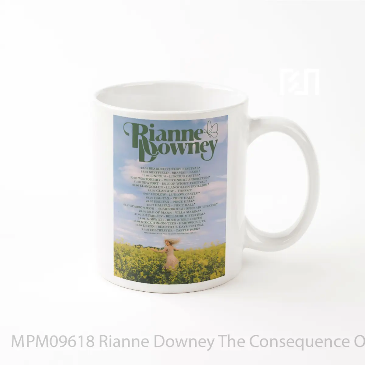 Mug Rianne Downey The Consequence Of Love 2025 Uk Tour 2 MPM09618