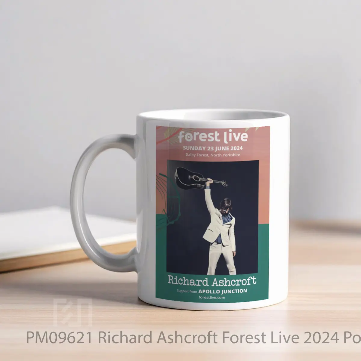 Mug Richard Ashcroft Forest Live 2024 MPM09621 - All-side / Desain