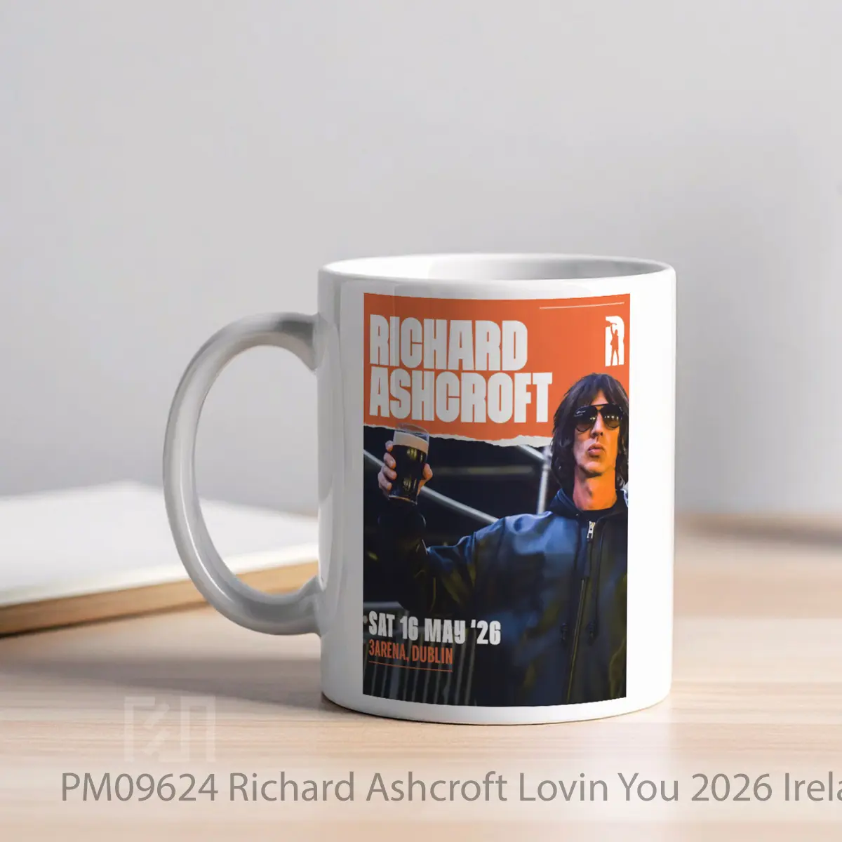 Mug Richard Ashcroft Lovin You 2026 Ireland Tour Dublin MPM09624 - All-side / Desain