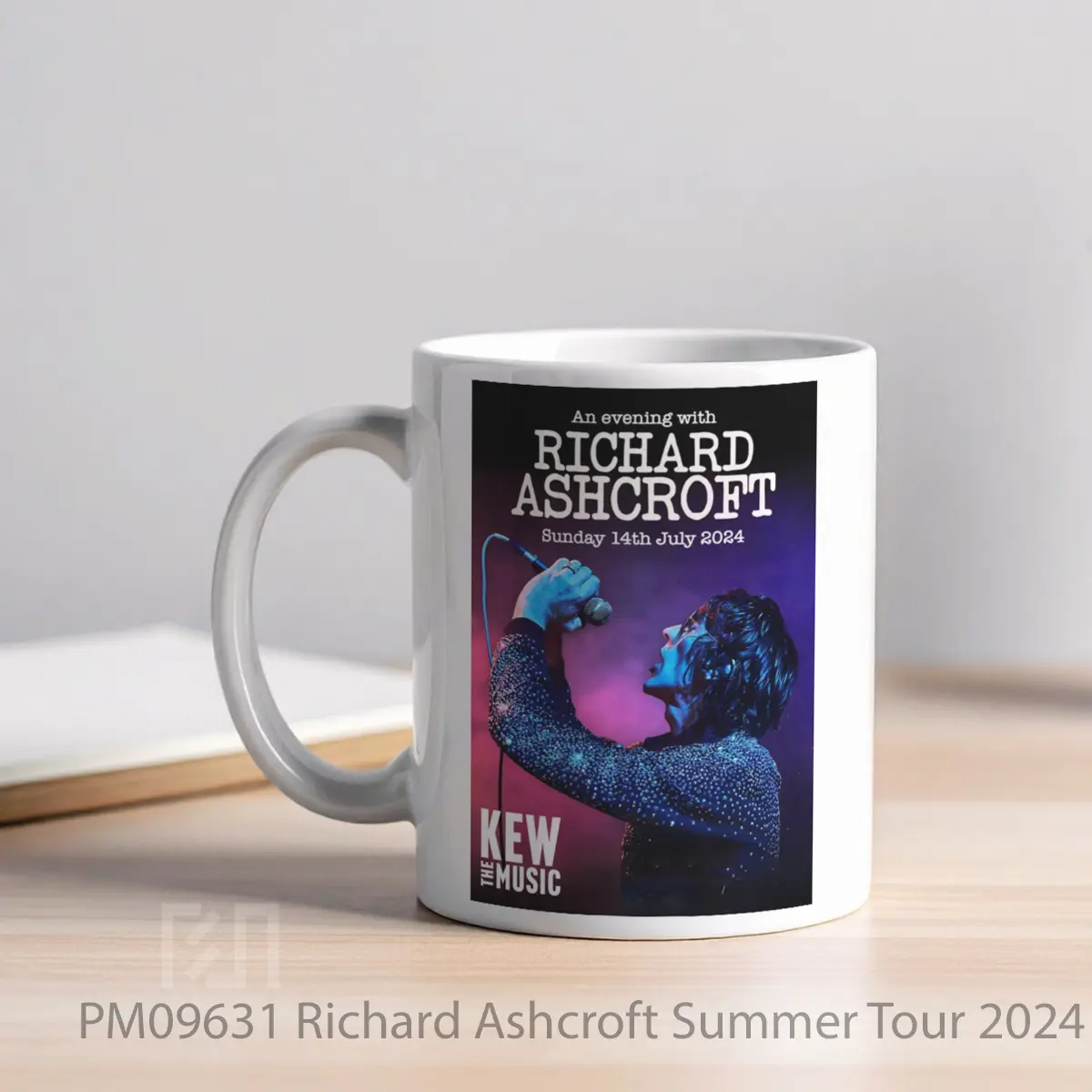 Mug Richard Ashcroft Summer Tour 2024 Kew Gardens MPM09631 - All-side / Desain