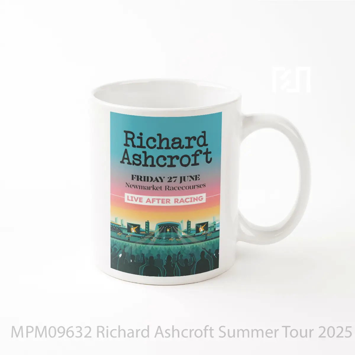 Mug Richard Ashcroft Summer Tour 2025 Newmarket Racecourses MPM09632