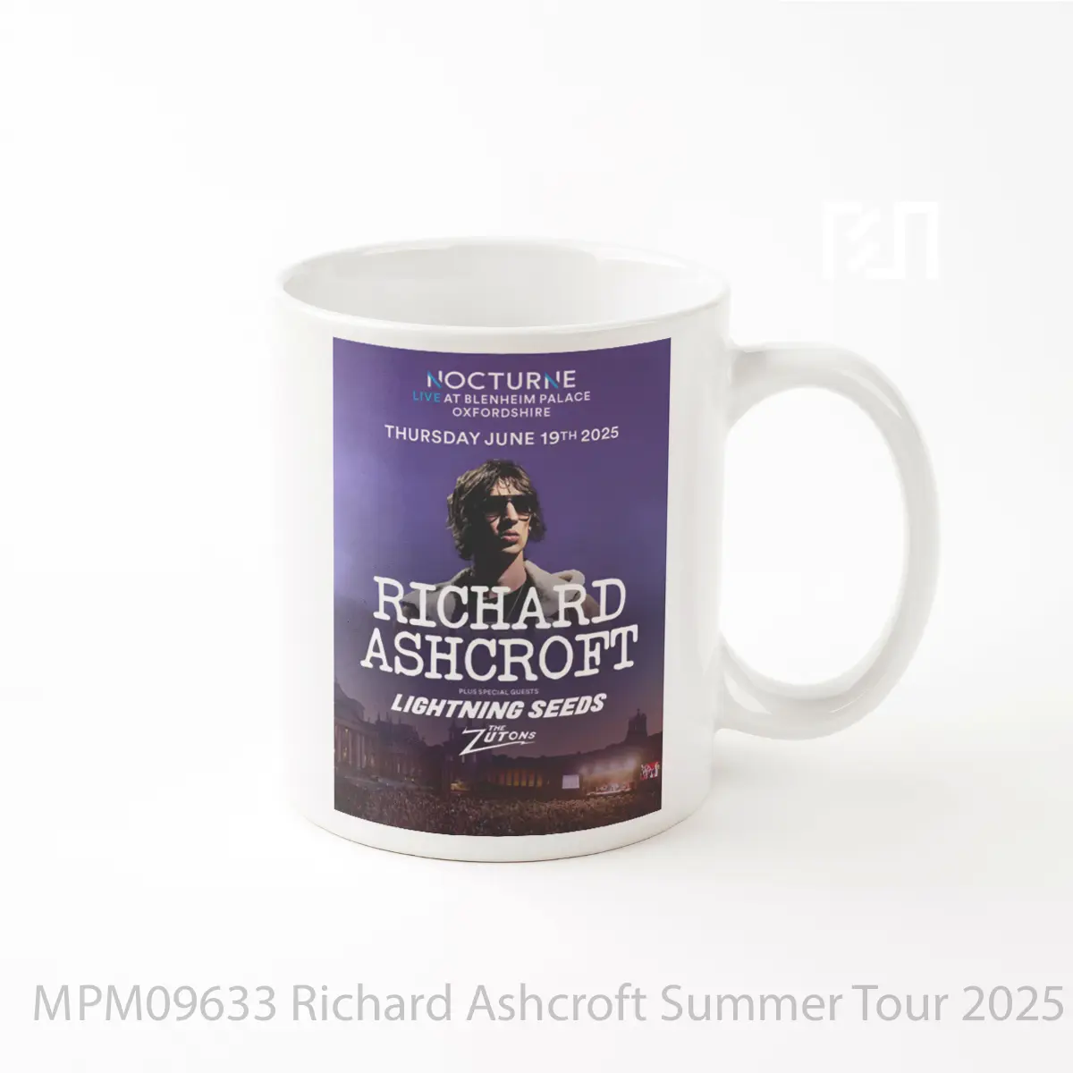 Mug Richard Ashcroft Summer Tour 2025 Oxfordshire Nocturne Blenheim Palace MPM09633