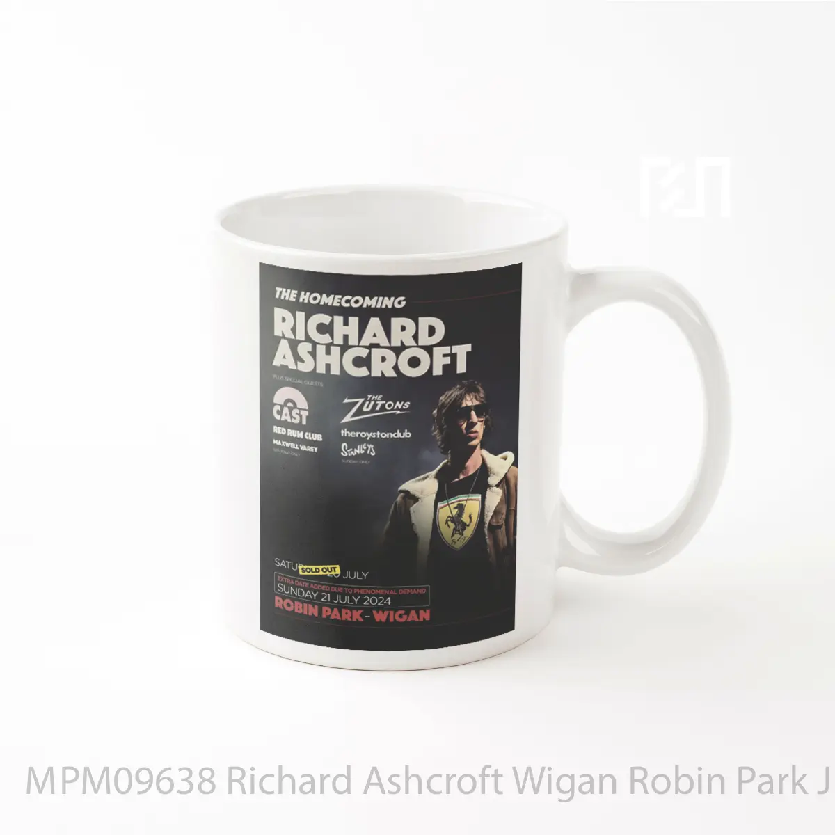 Mug Richard Ashcroft Wigan Robin Park July 2024 MPM09638