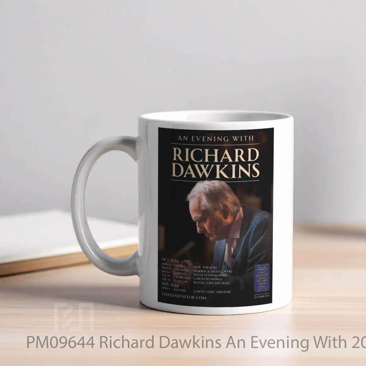 Mug Richard Dawkins An Evening With 2024 Tour MPM09644 - All-side / Desain