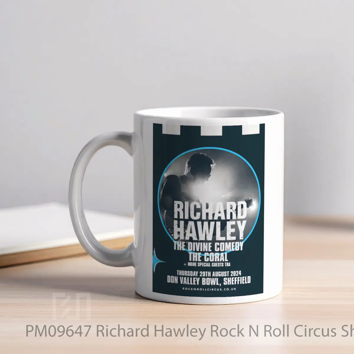 Mug Richard Hawley Rock N Roll Circus Sheffield 2024 MPM09647 - All-side / Desain