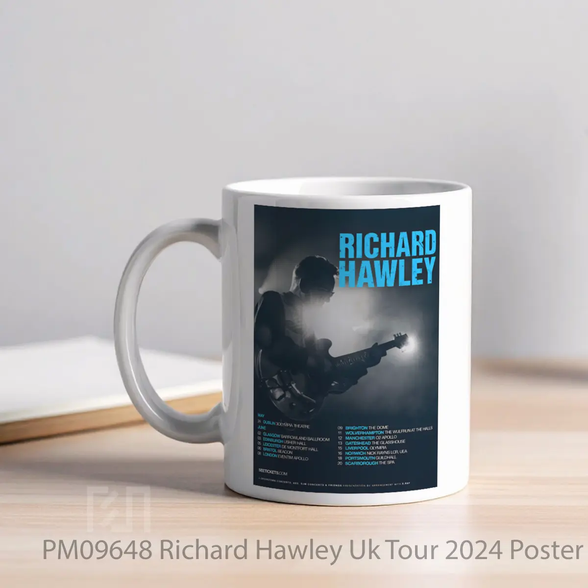 Mug Richard Hawley Uk Tour 2024 MPM09648 - All-side / Desain