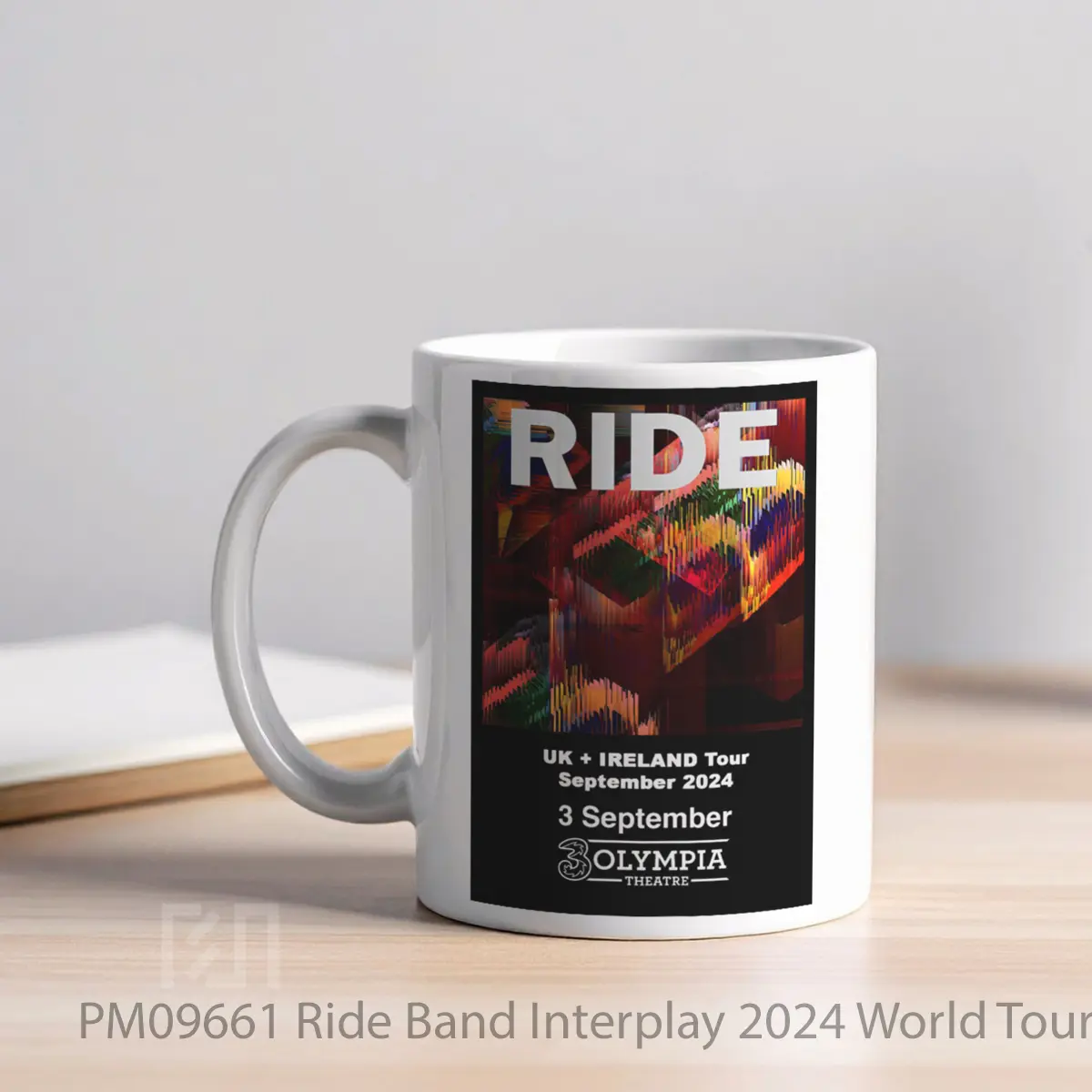 Mug Ride Band Interplay 2024 World Tour MPM09661 - All-side / Desain