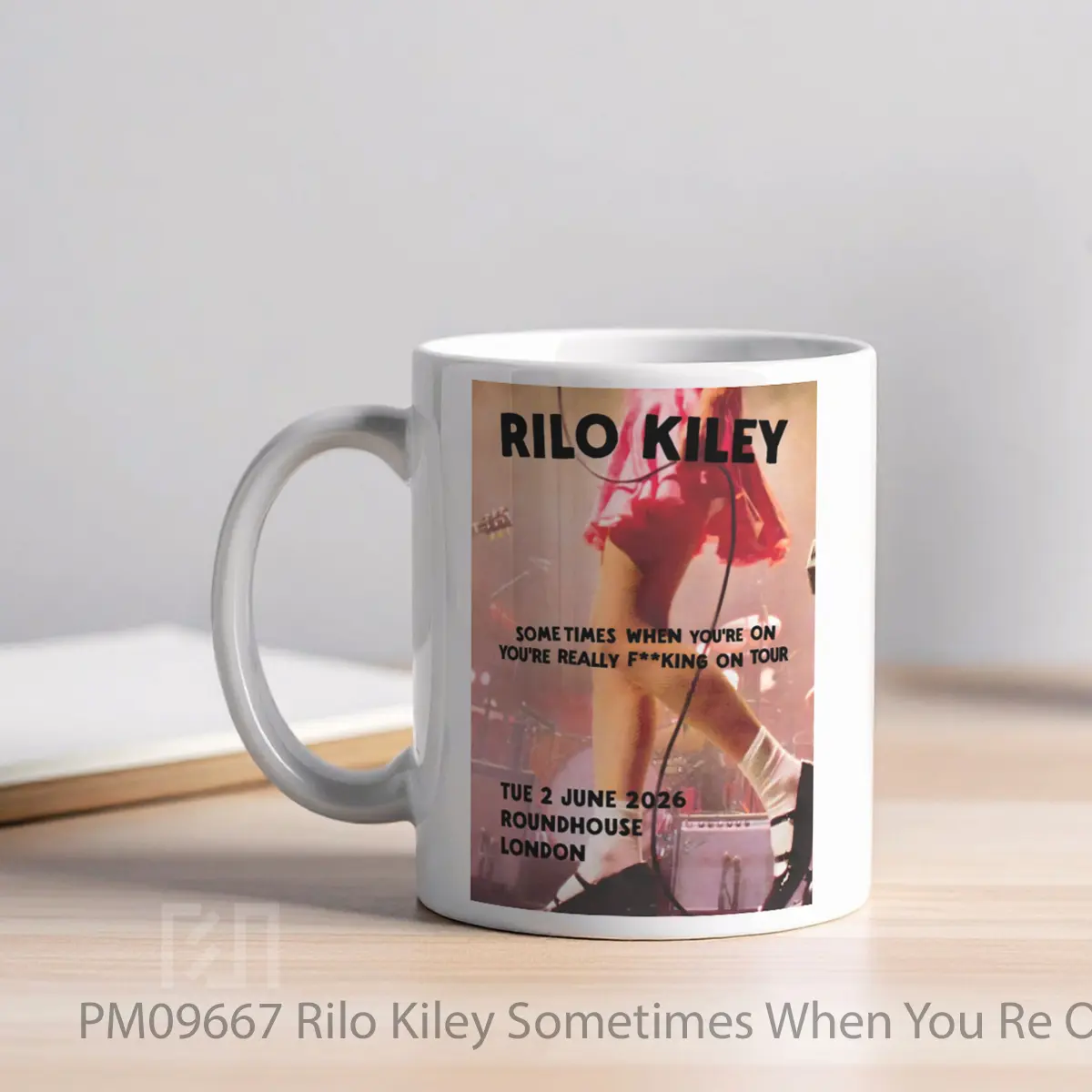 Mug Rilo Kiley Sometimes When You Re On 2026 Uk Tour Alt MPM09667 - All-side / Desain
