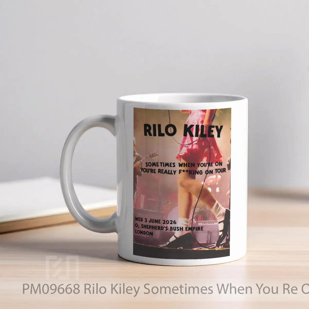 Mug Rilo Kiley Sometimes When You Re On 2026 Uk Tour MPM09668 - All-side / Desain