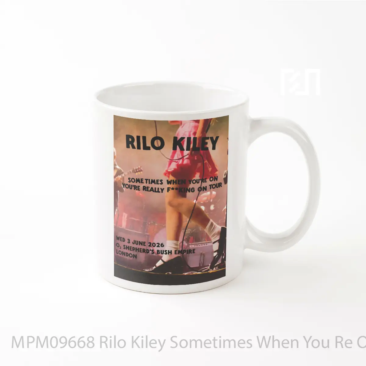 Mug Rilo Kiley Sometimes When You Re On 2026 Uk Tour MPM09668