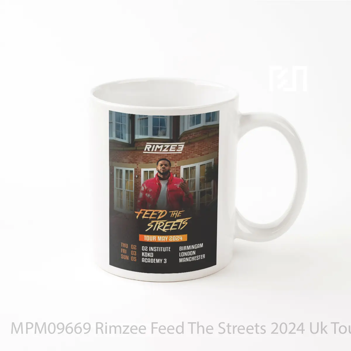 Mug Rimzee Feed The Streets 2024 Uk Tour MPM09669
