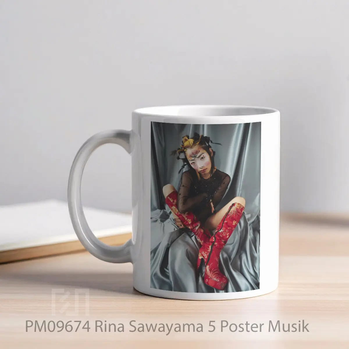 Mug Rina Sawayama 5 MPM09674 - All-side / Desain