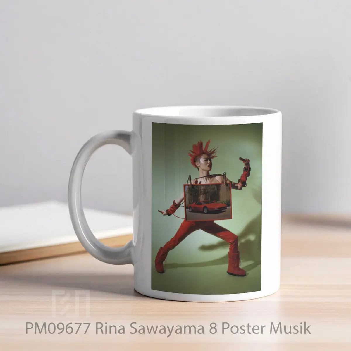 Mug Rina Sawayama 8 MPM09677 - All-side / Desain