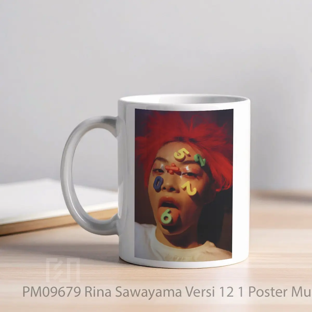 Mug Rina Sawayama Versi 12 1 MPM09679 - All-side / Desain