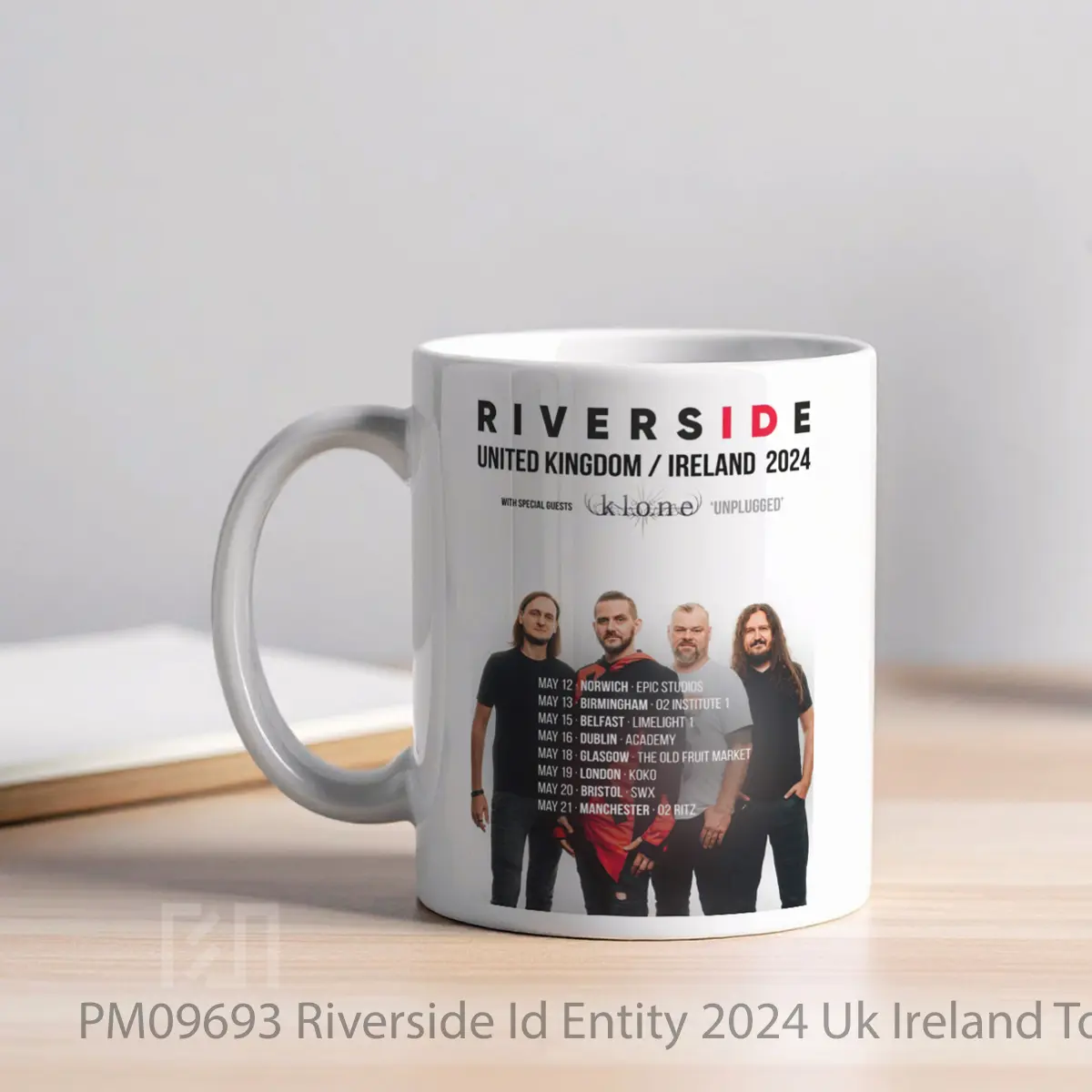 Mug Riverside Id Entity 2024 Uk Ireland Tour MPM09693 - All-side / Desain