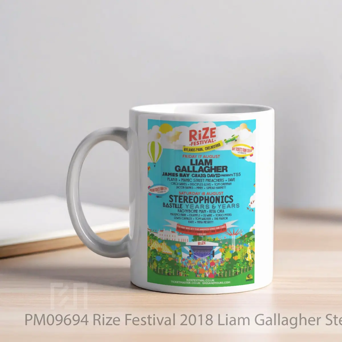 Mug Rize Festival 2018 Liam Gallagher Stereophonics MPM09694 - All-side / Desain